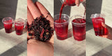 Easy Elderberry Hibiscus Iced Tea!